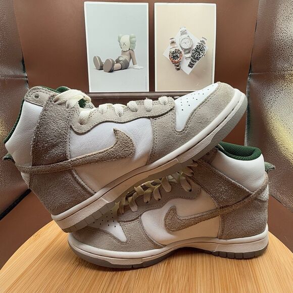 Nike Dunk High Premium San Francisco Chinatown Gold Mountain (GS) Size 4.5Y - Picture 4 of 11